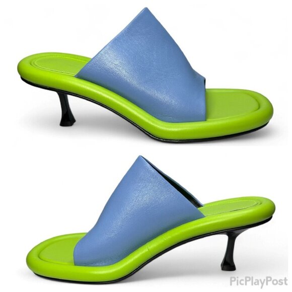 JW ANDERSON Multicolor Bumper-Tube Leather Sandals, EU 39, NWOB - Picture 12 of 13